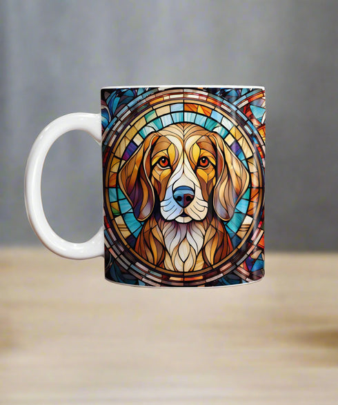 Beagle Suncatcher Artwork Ceramic Mug